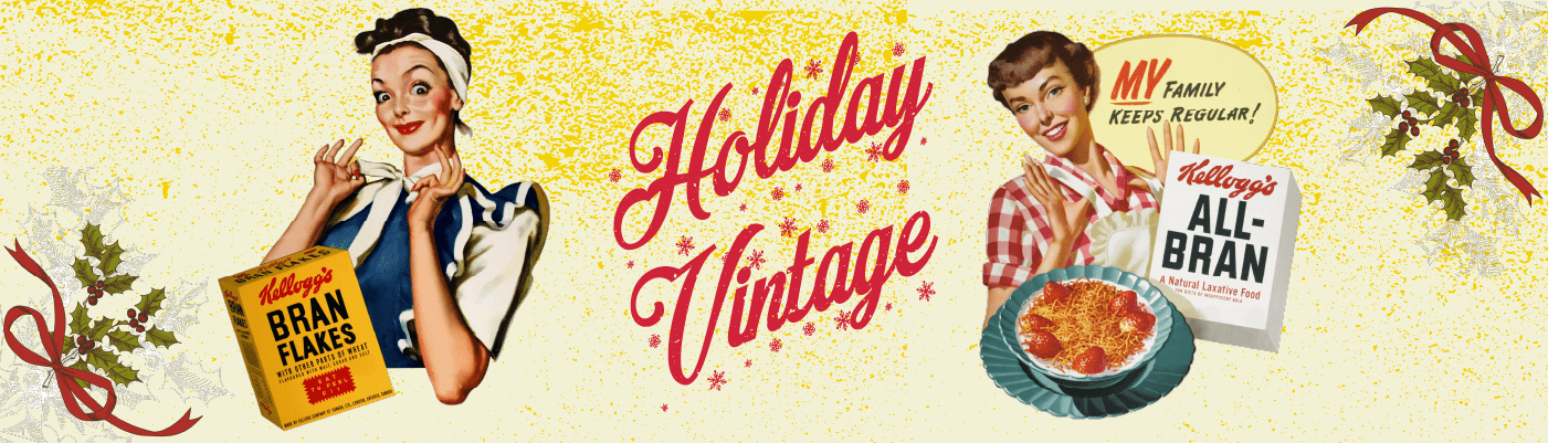 Vintage holiday gift guide category